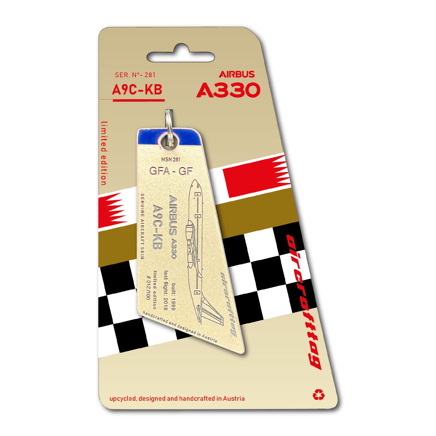 Airbus A330 - Gulf Air - A9C-KB - Formula One edition