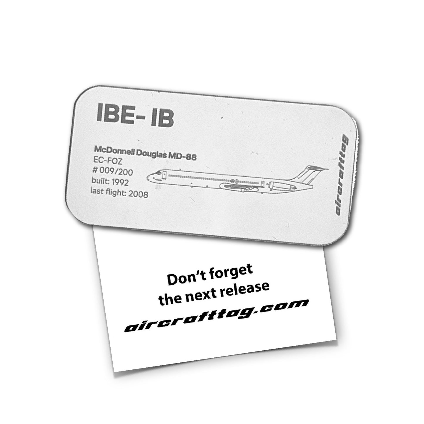 Magnet MD-88 - IBERIA - EC-FOZ