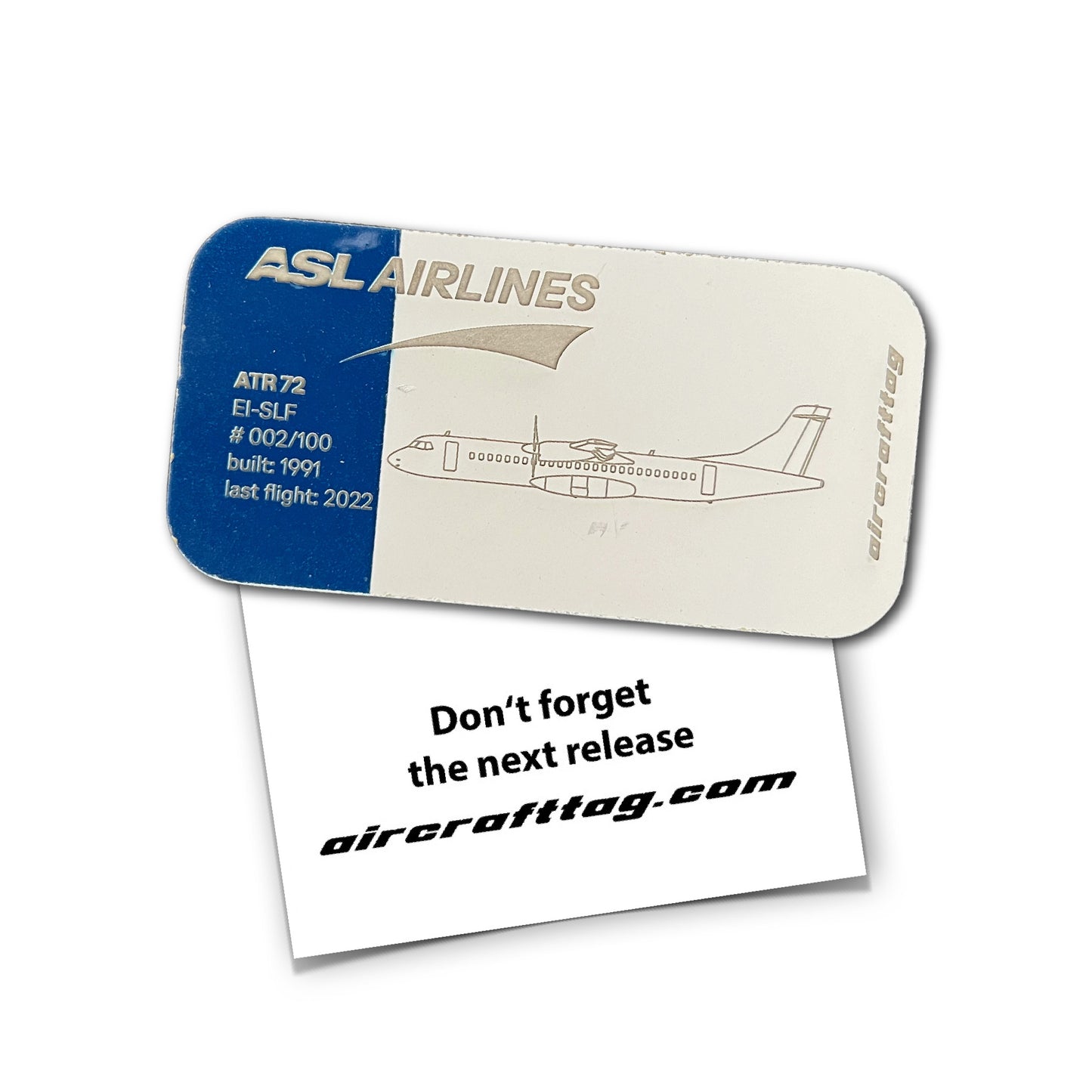 Magnet ATR 72 - ASL Airlines - EI-SLF