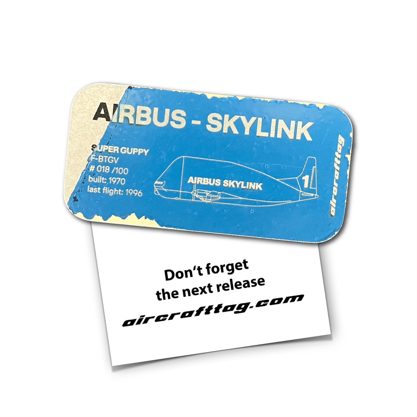 Magnet - Super Guppy - Boeing 377SGT - 201