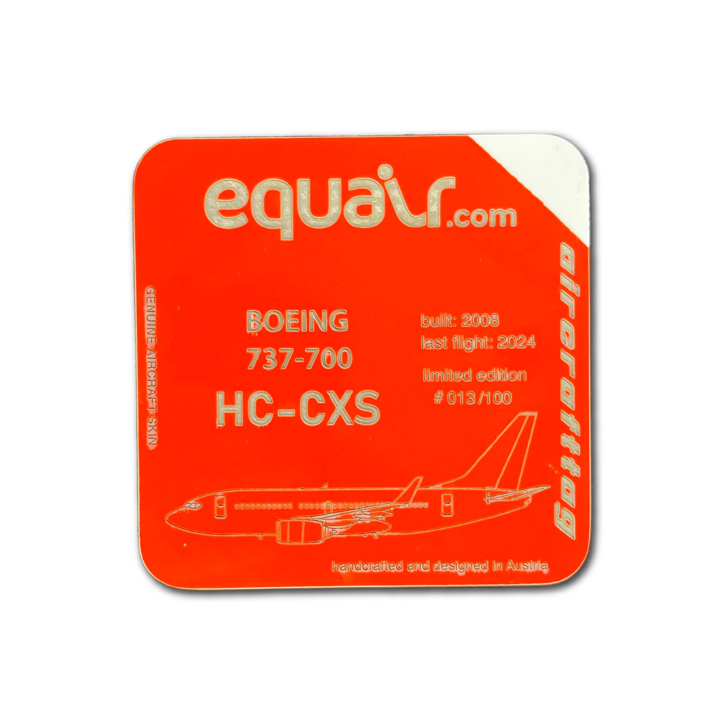 Coaster Boeing 737-700- Equair - HC-CXS