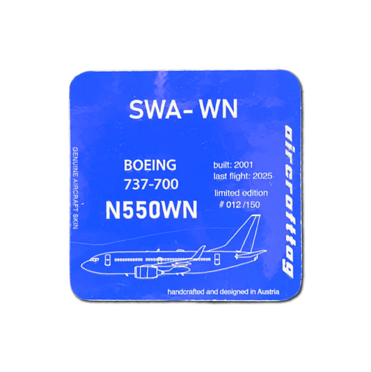 Coaster N550WN - Boeing B737 - Southwest