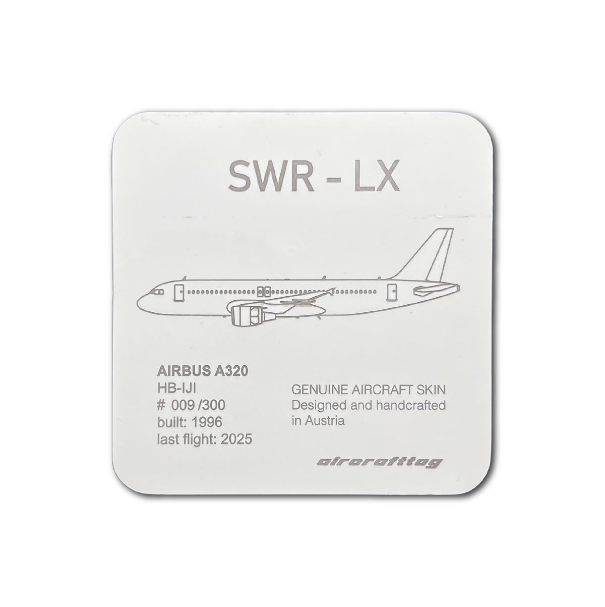 coaster HB-IJI - Airbus A320 - Swiss/Swissair