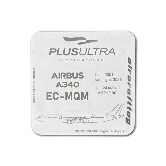 coaster EC-MQM - Airbus A340 - Plus Ultra Lineas Aereas