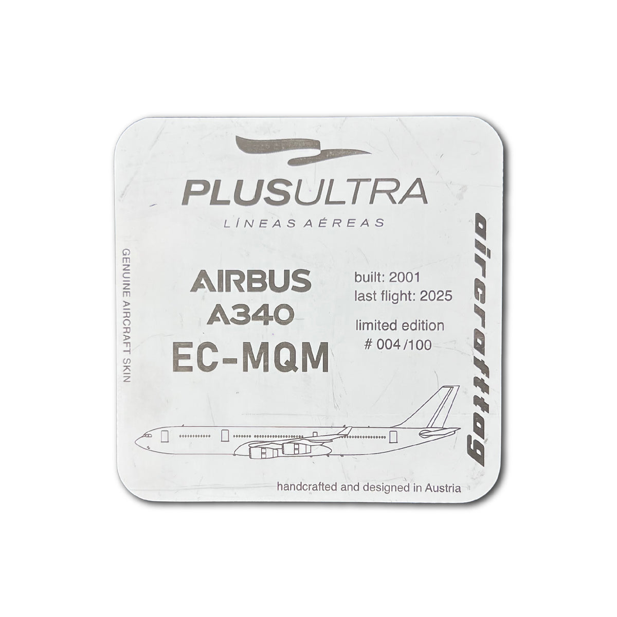 Coaster EC-MQM - Airbus A340 - Plus Ultra Lineas Aereas