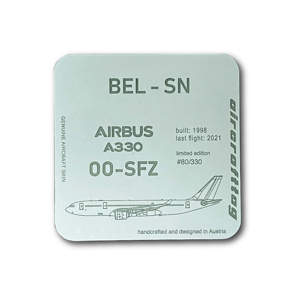 Coaster - Airbus A330 - OO-SFZ - Brussels Airlines