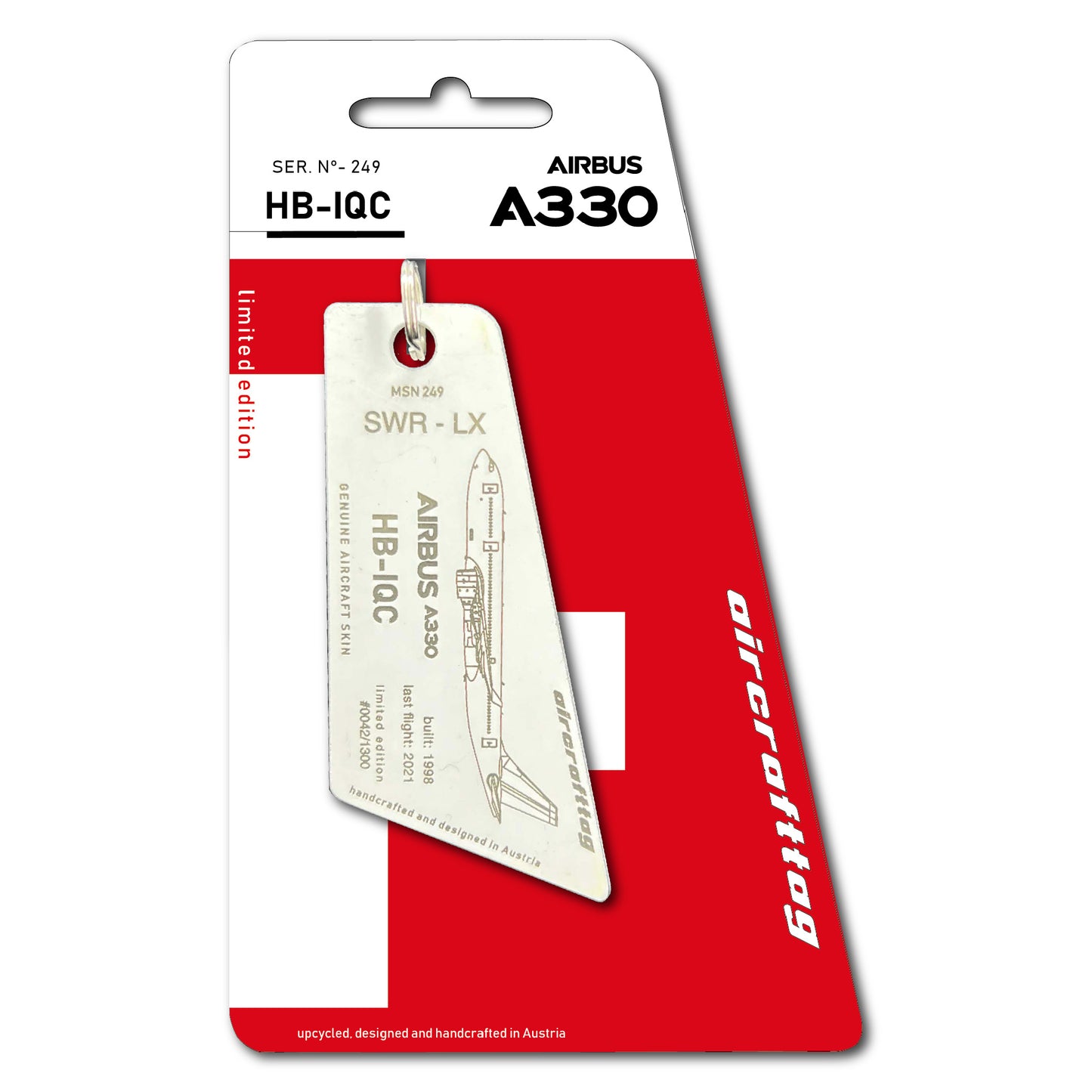 Airbus A330 - Swiss - HB-IQC - white "HISTORY COLLECTION"