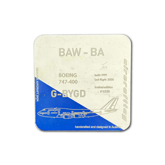 Coaster Boeing 747 - British Airways - G-BYGD