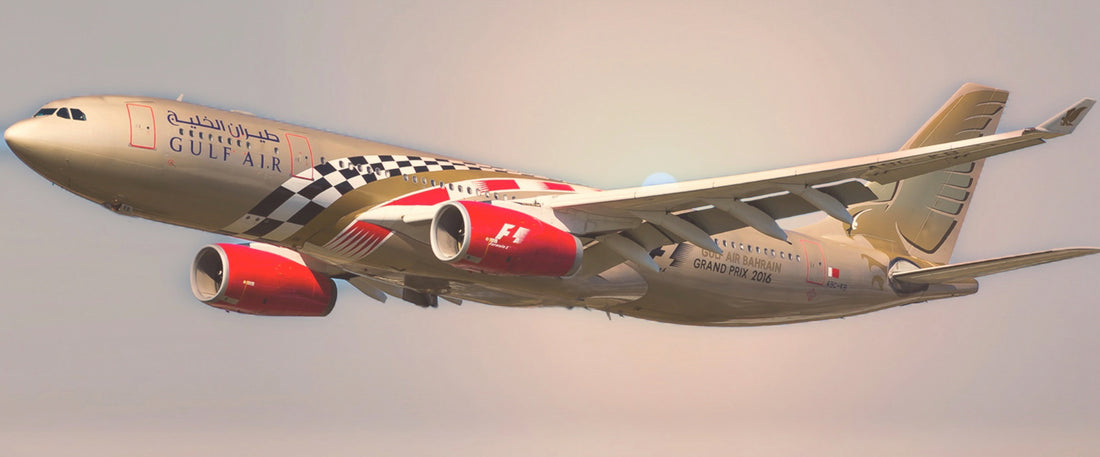 A9C-KB  -  The Formula One Plane - Gulf Air Airbus A330-200