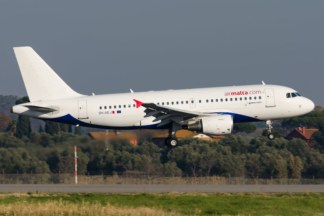 9H-AEJ – Air Malta Airbus A319: Twenty Years of Maltese Aviation
