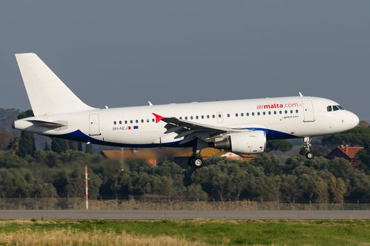 9H-AEJ – Air Malta Airbus A319: Twenty Years of Maltese Aviation