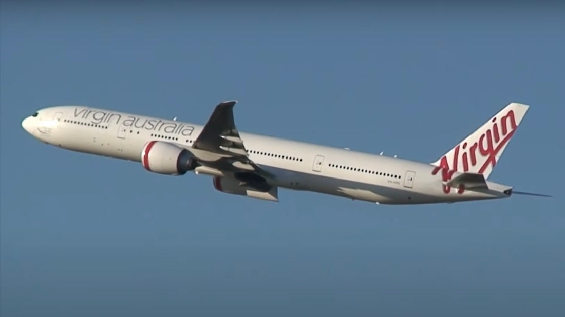 Virgin Australia - B777 . Avalon Beach