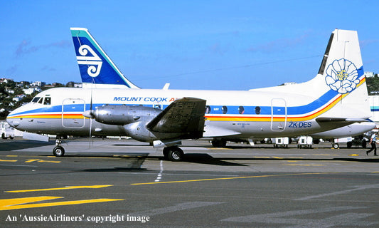 Mount Cook Airline - Hawker Siddeley 748 - ZK-DES