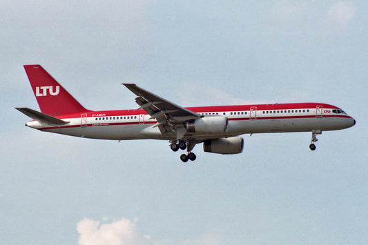 D-AMUG – LTU Boeing 757: From Germany’s Red Holiday Jet to Air Astana