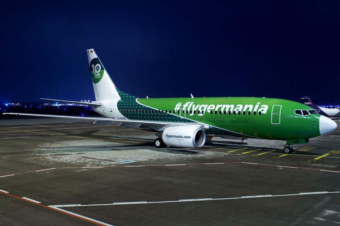 BOEIN B737 D-AGER Germania aircrafttag – Aircrafttag