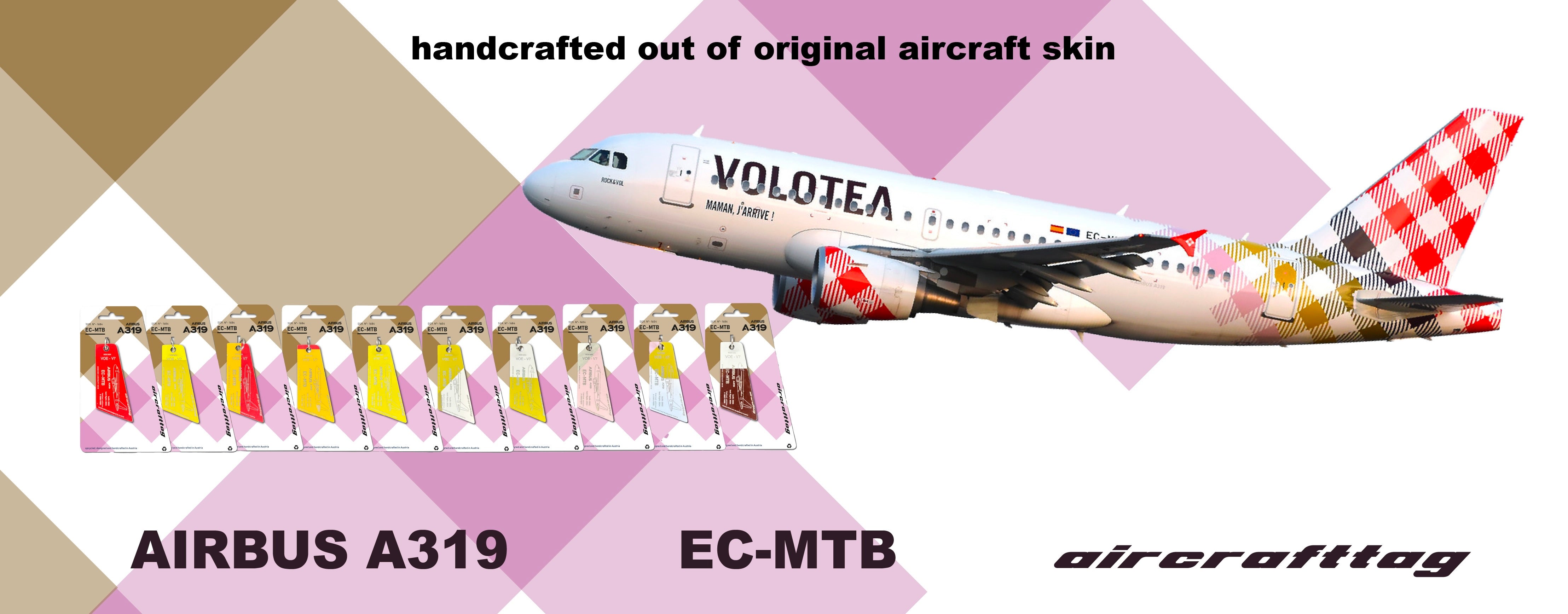 Aircrafttag - original aircraft skin