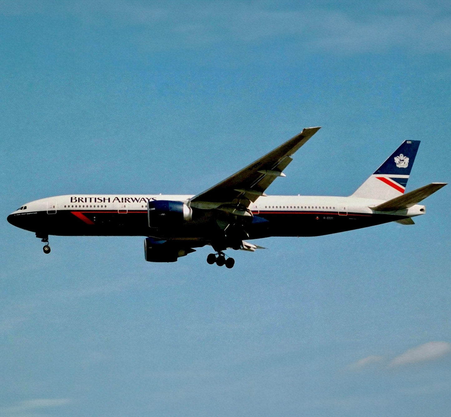 Boeing 777-200 - British Airways - G-ZZZC