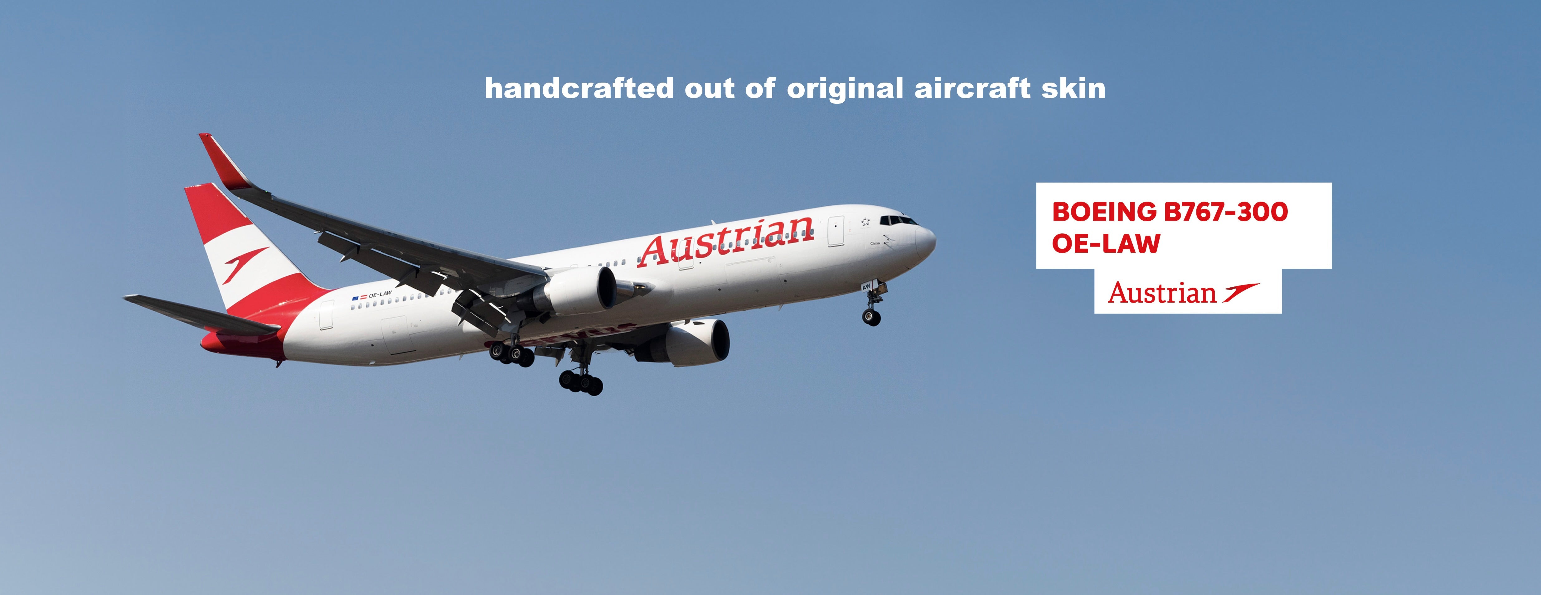 Aircrafttag - original aircraft skin