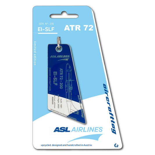 ATR 72 - ASL Airlines - EI-SLF - lightblue/white
