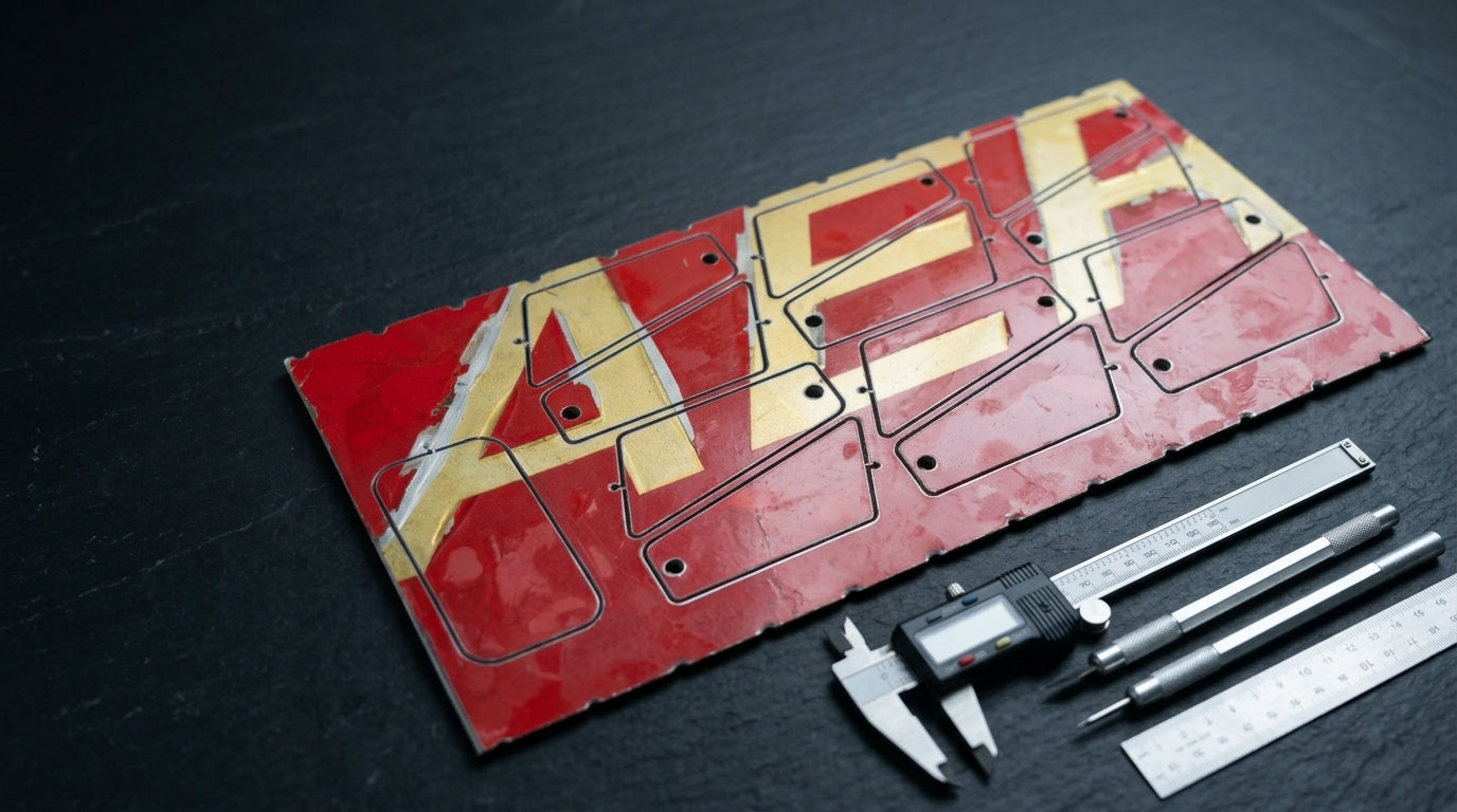 Aircraft Skin Tags Made from Real Aircraft | Aircrafttag