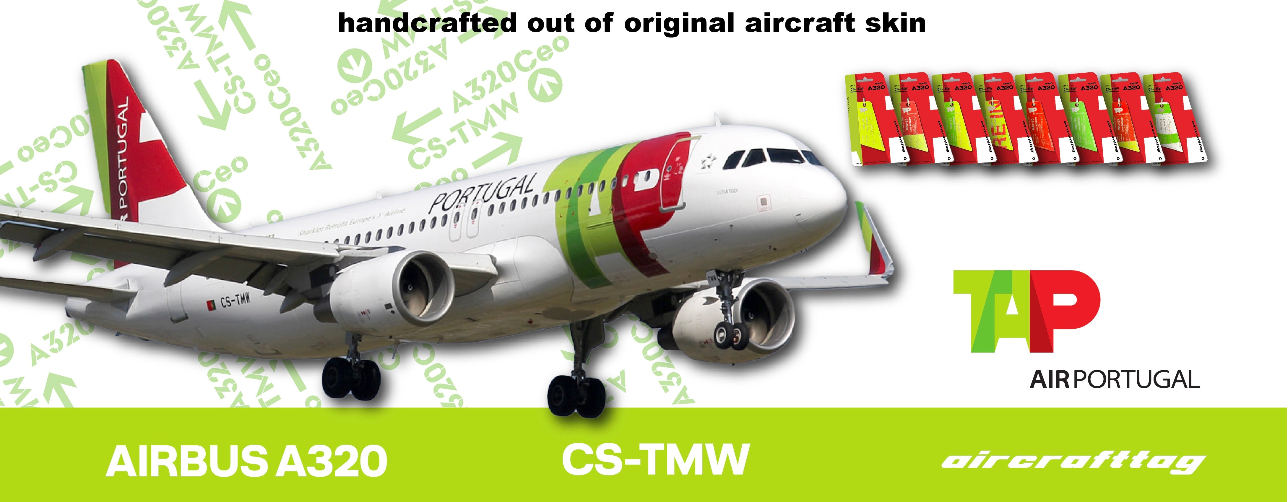 Aircrafttag - original aircraft skin