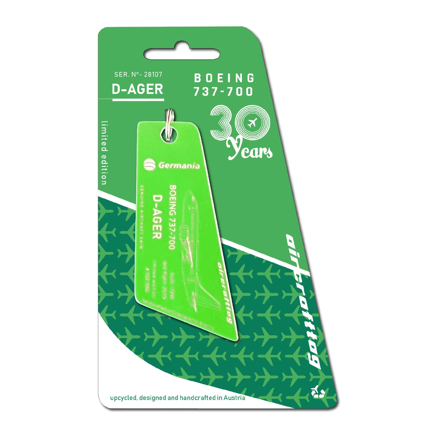 Boeing 737 - Germania - D-AGER 30th anniversary