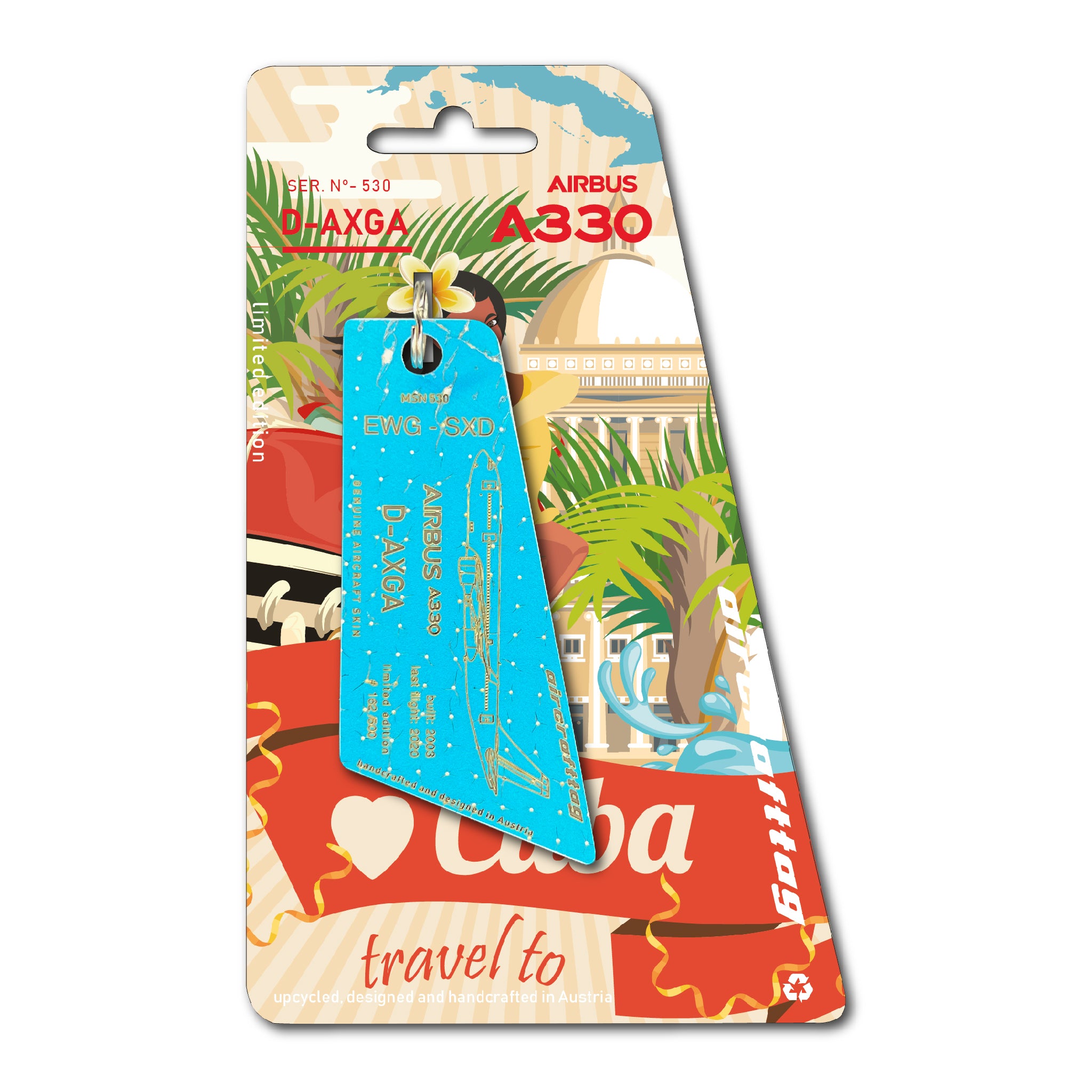 ユーロウィングス A330 D-AXGA Aviationtag EurowingsD-AXGAVerpackungFront