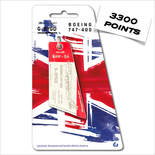 British Airways B747 - G-BYGD