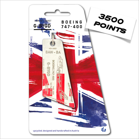 British Airways B747 - G-BYGD