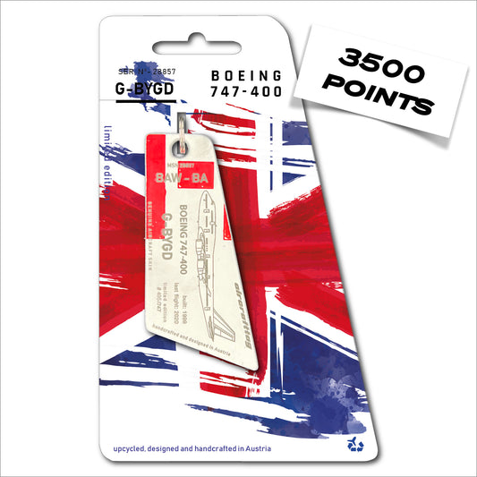 British Airways B747 - G-BYGD