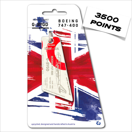 British Airways B747 - G-BYGD