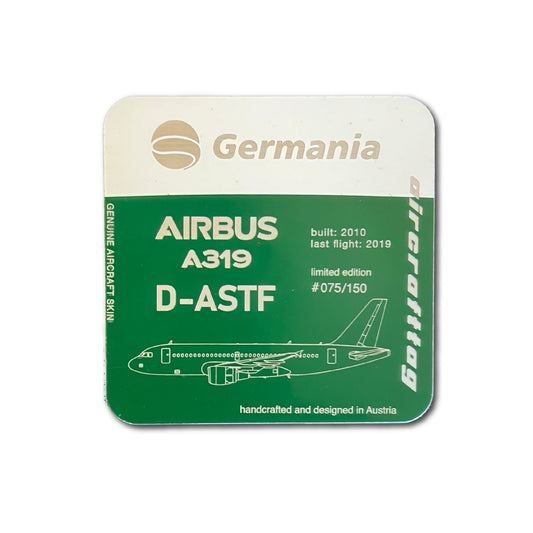Coaster Airbus A319 - Germania - D-ASTF
