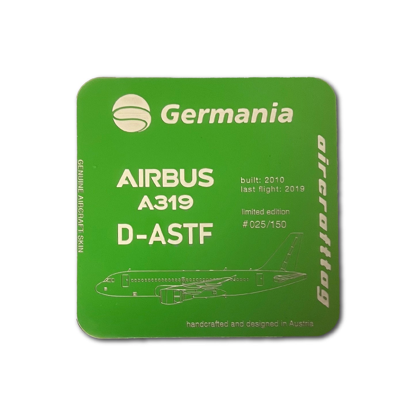 Coaster Airbus A319 - Germania - D-ASTF