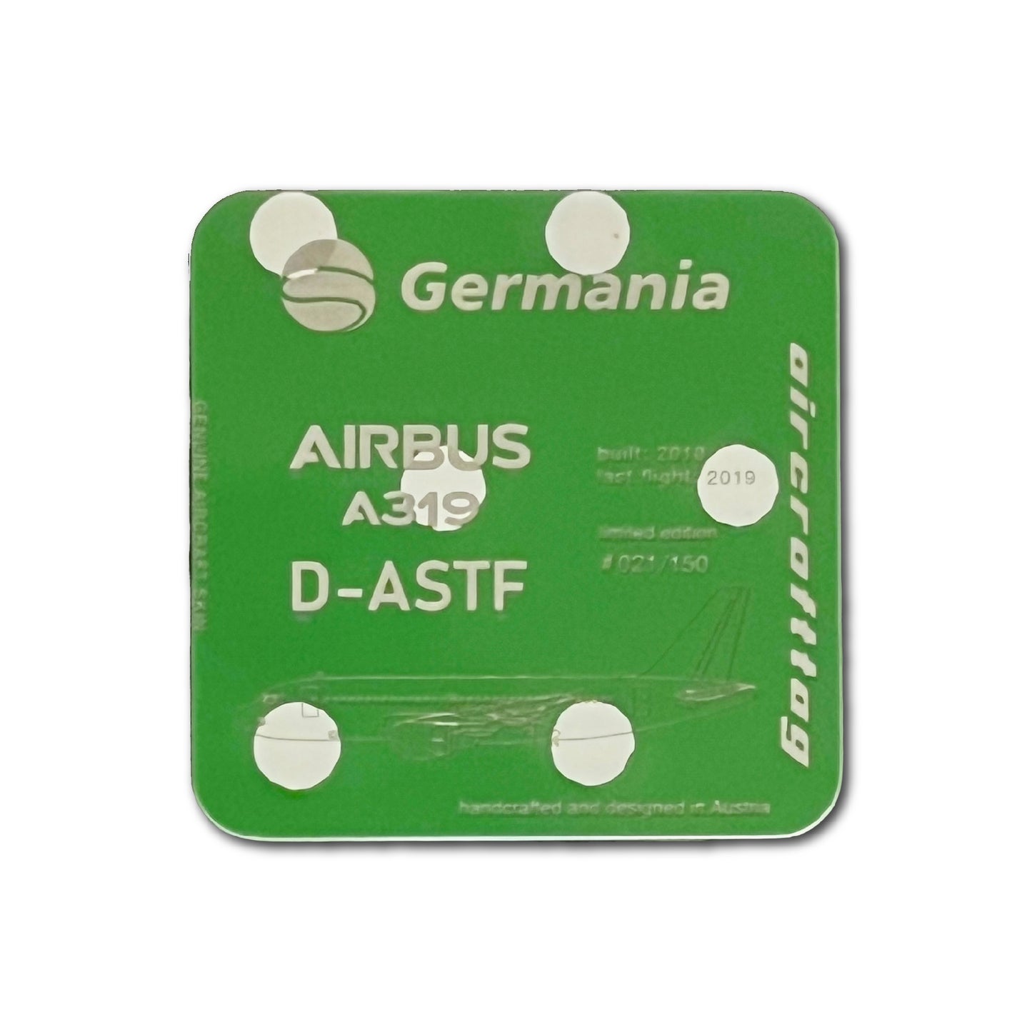 Coaster Airbus A319 - Germania - D-ASTF