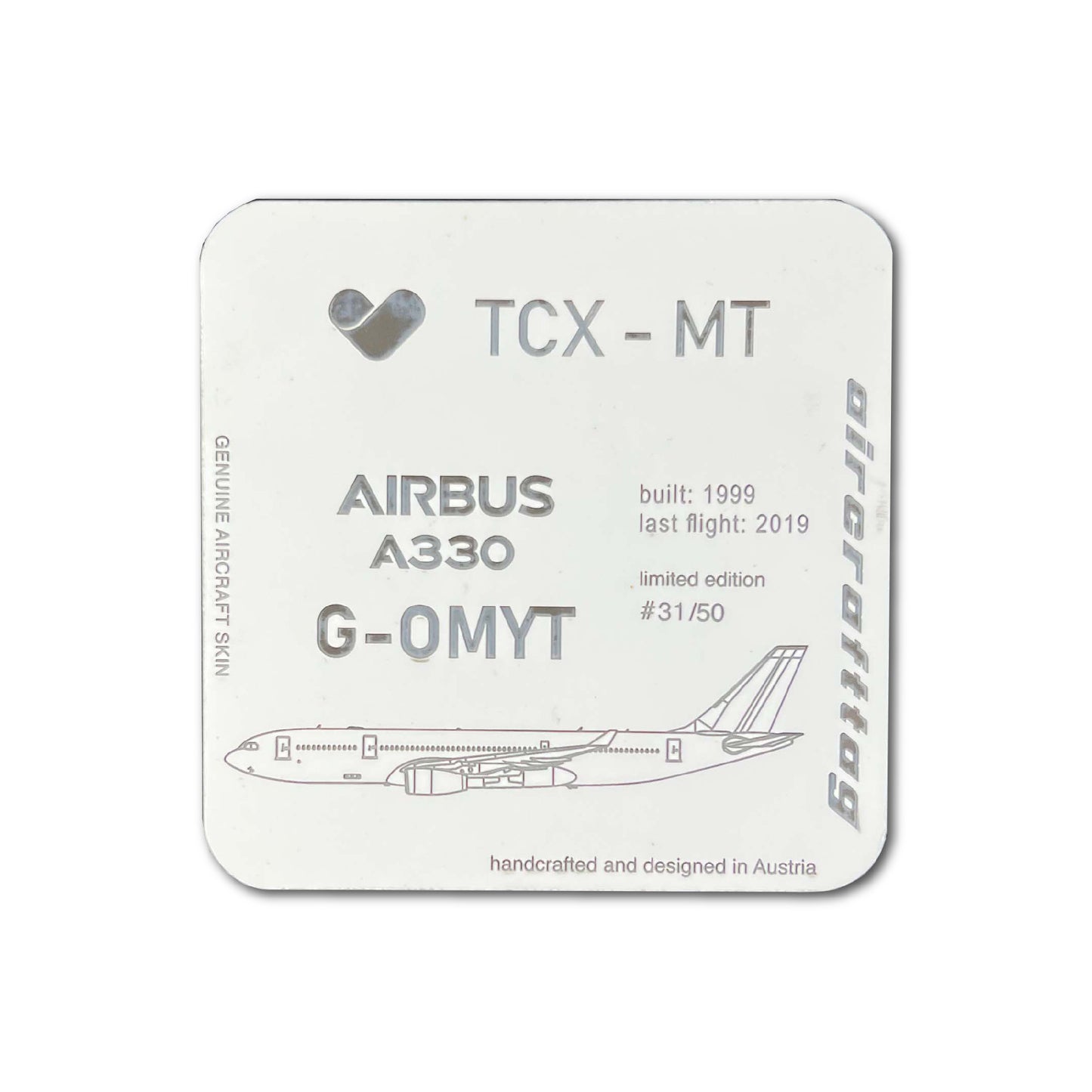 Coaster Airbus A330 - Thomas Cook - G-OMYT