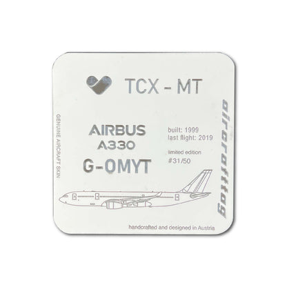 Coaster Airbus A330 - Thomas Cook - G-OMYT