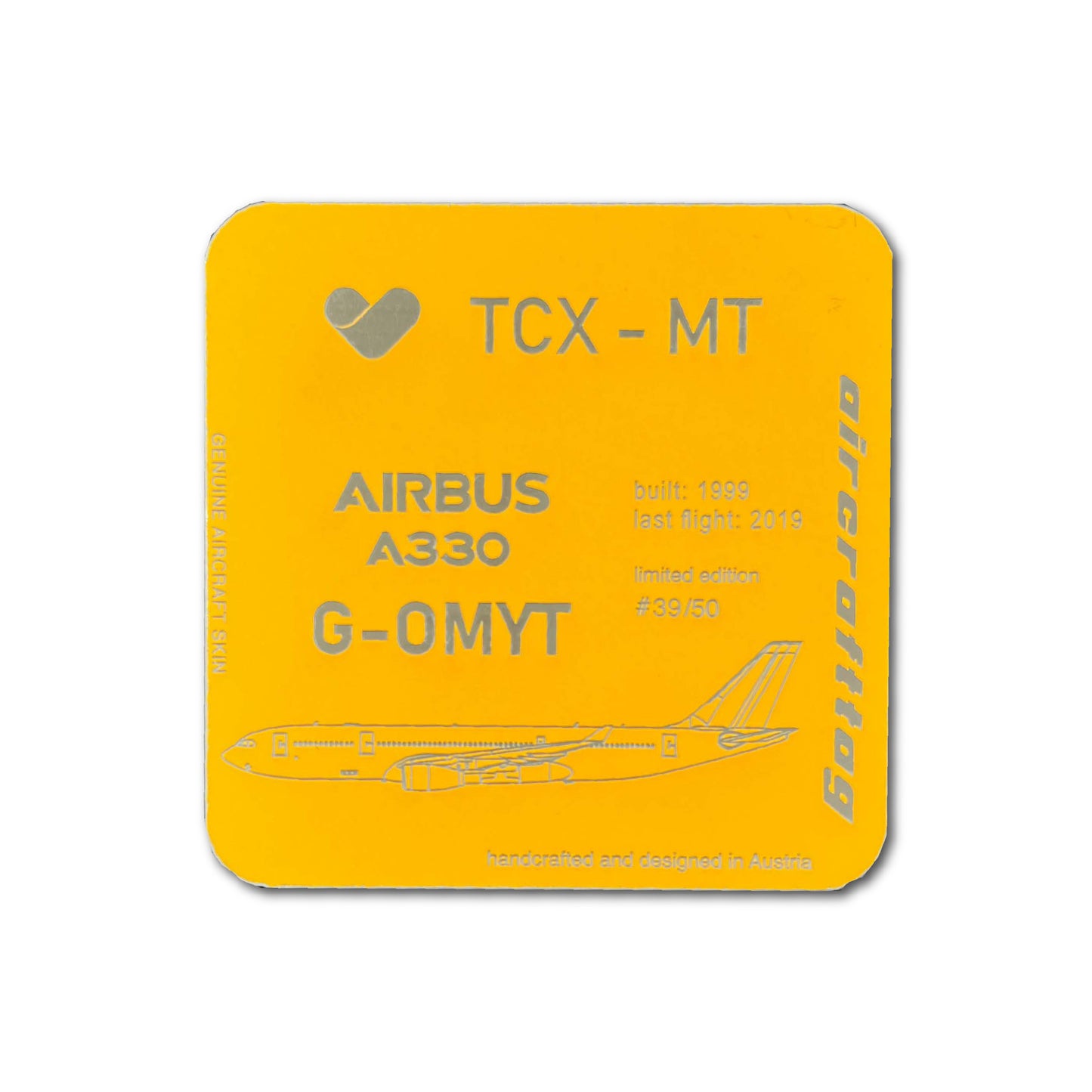 Coaster Airbus A330 - Thomas Cook - G-OMYT