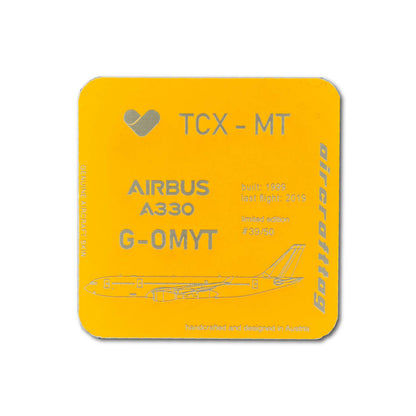 Coaster Airbus A330 - Thomas Cook - G-OMYT