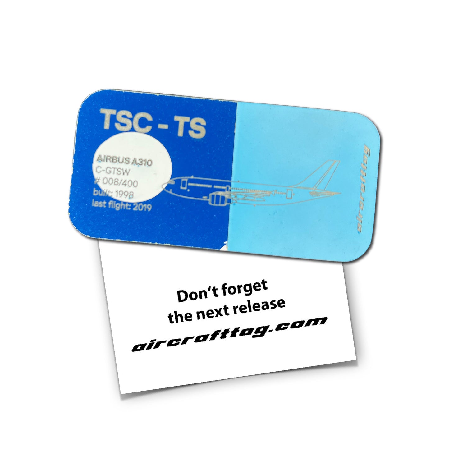 Magnet Airbus A310 - Air Transat - C-GTSW