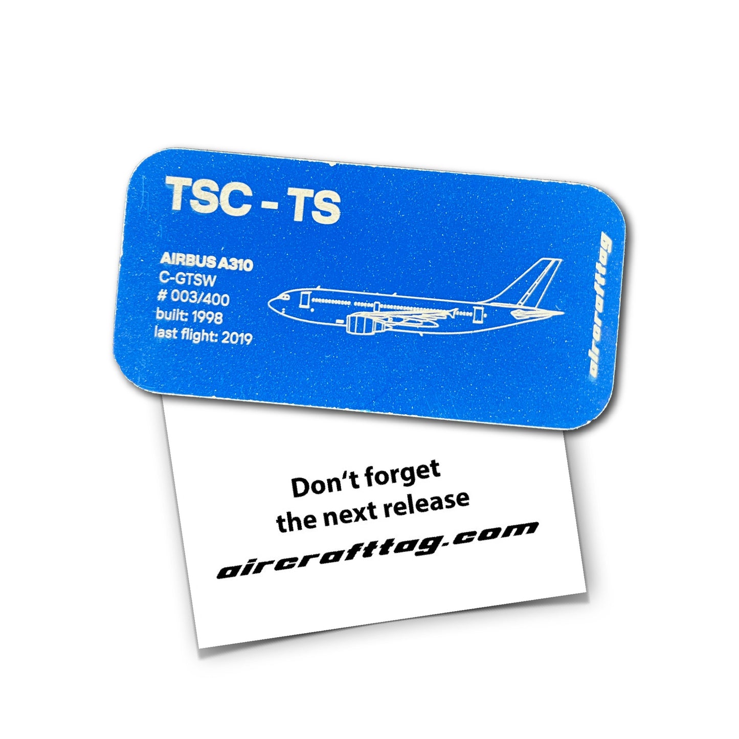 Magnet Airbus A310 - Air Transat - C-GTSW