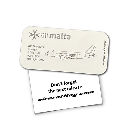 Magnet Airbus A319 - Air Malta - 9H-AEJ