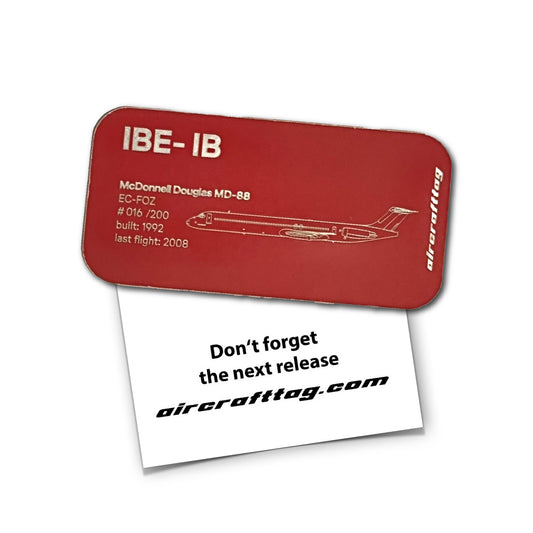 Magnet MD-88 - IBERIA - EC-FOZ