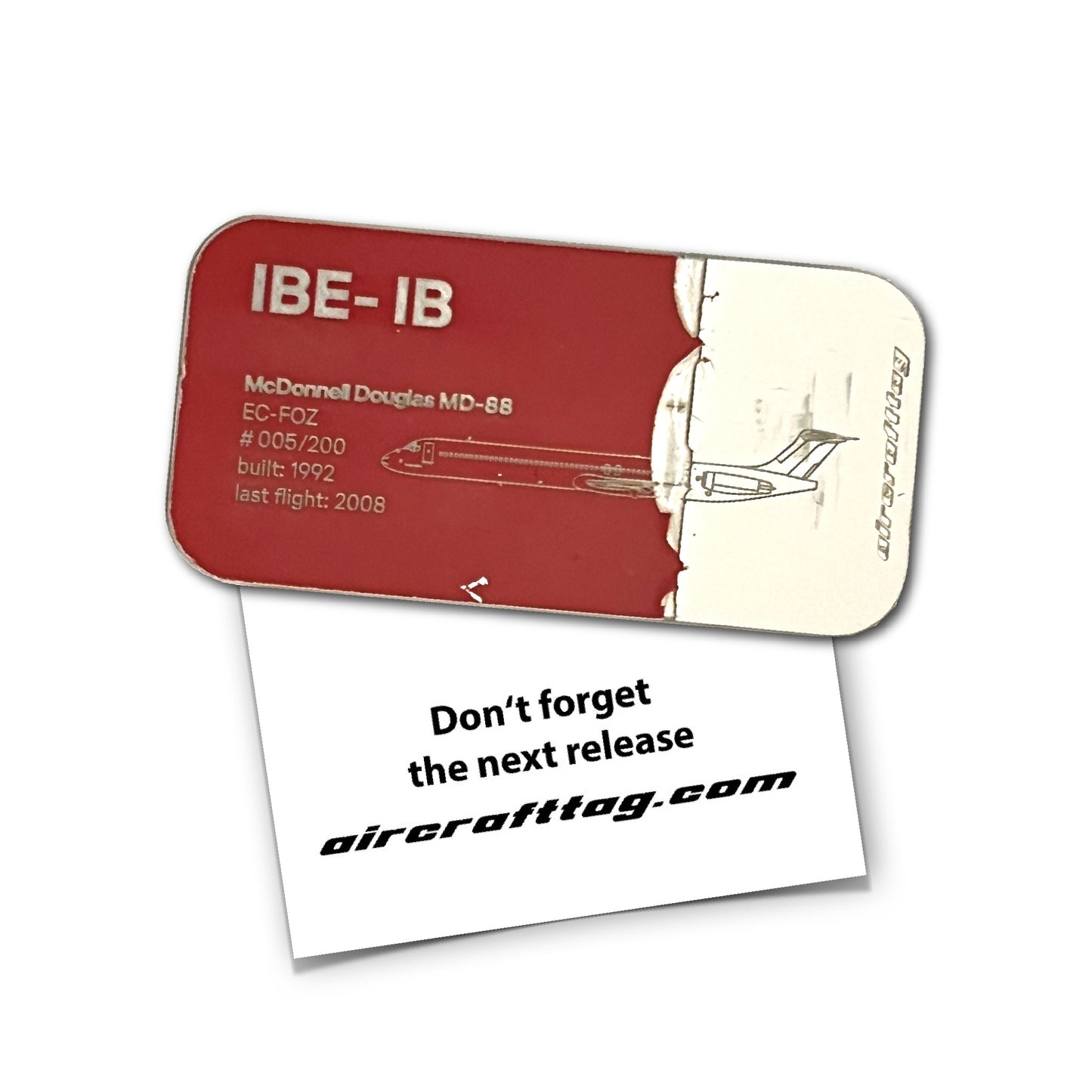 Magnet MD-88 - IBERIA - EC-FOZ