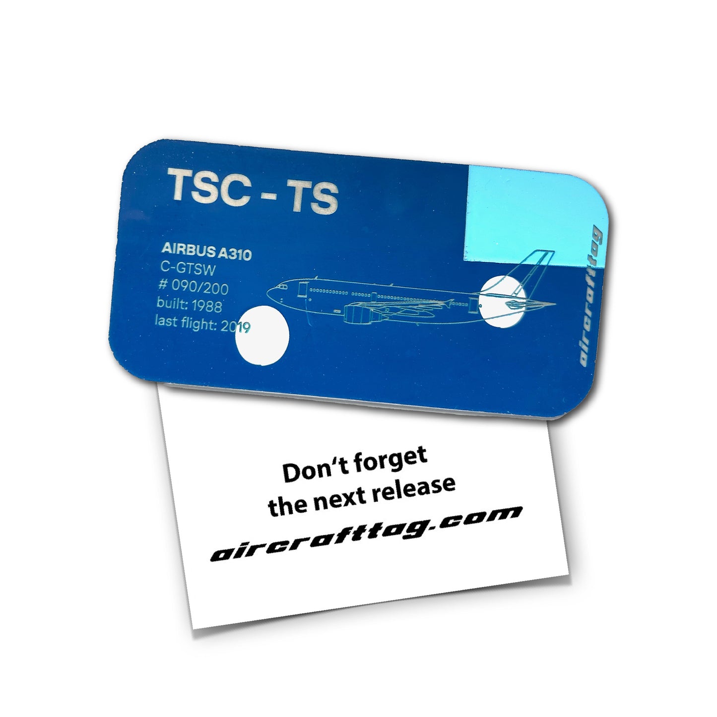 Magnet Airbus A310 - Air Transat - C-GTSW
