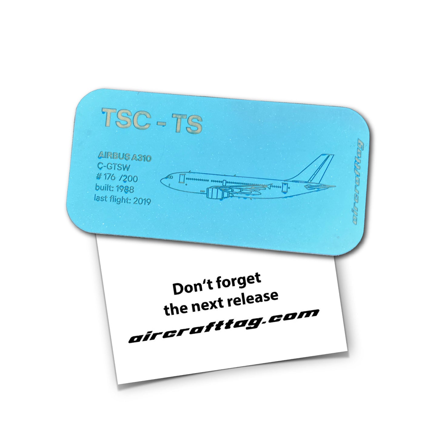 Magnet Airbus A310 - Air Transat - C-GTSW