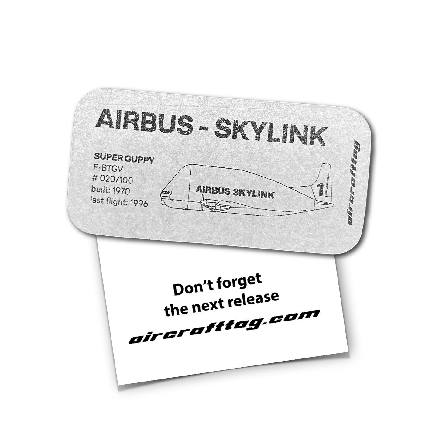 Magnet - Super Guppy - Boeing 377SGT - 201