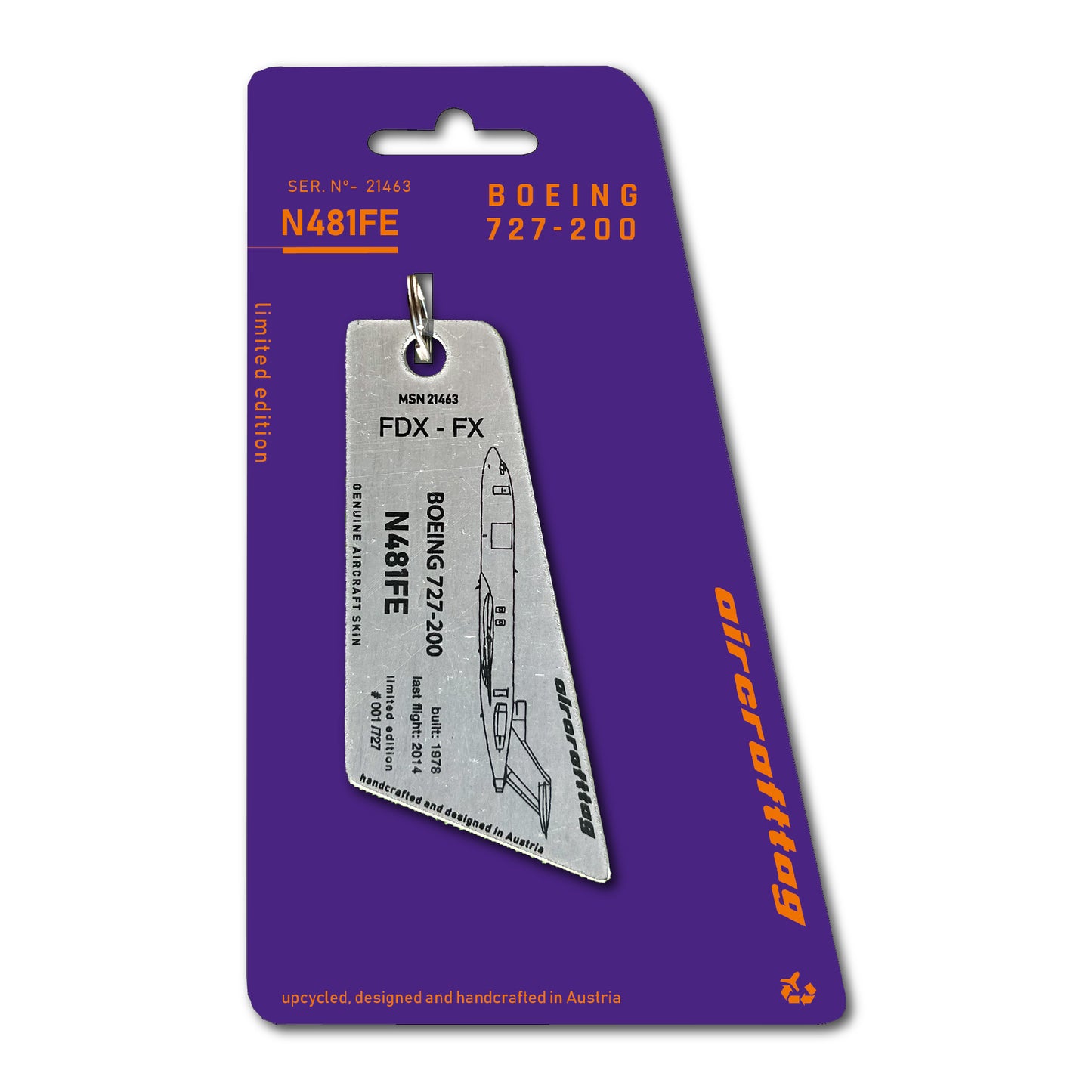 Boeing 727 FedEX - N481FE