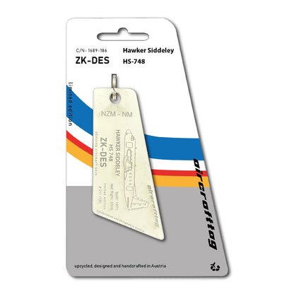 Hawker Siddeley HS748 - Mount Cook Airline - ZK-DES "History Collection" - single color