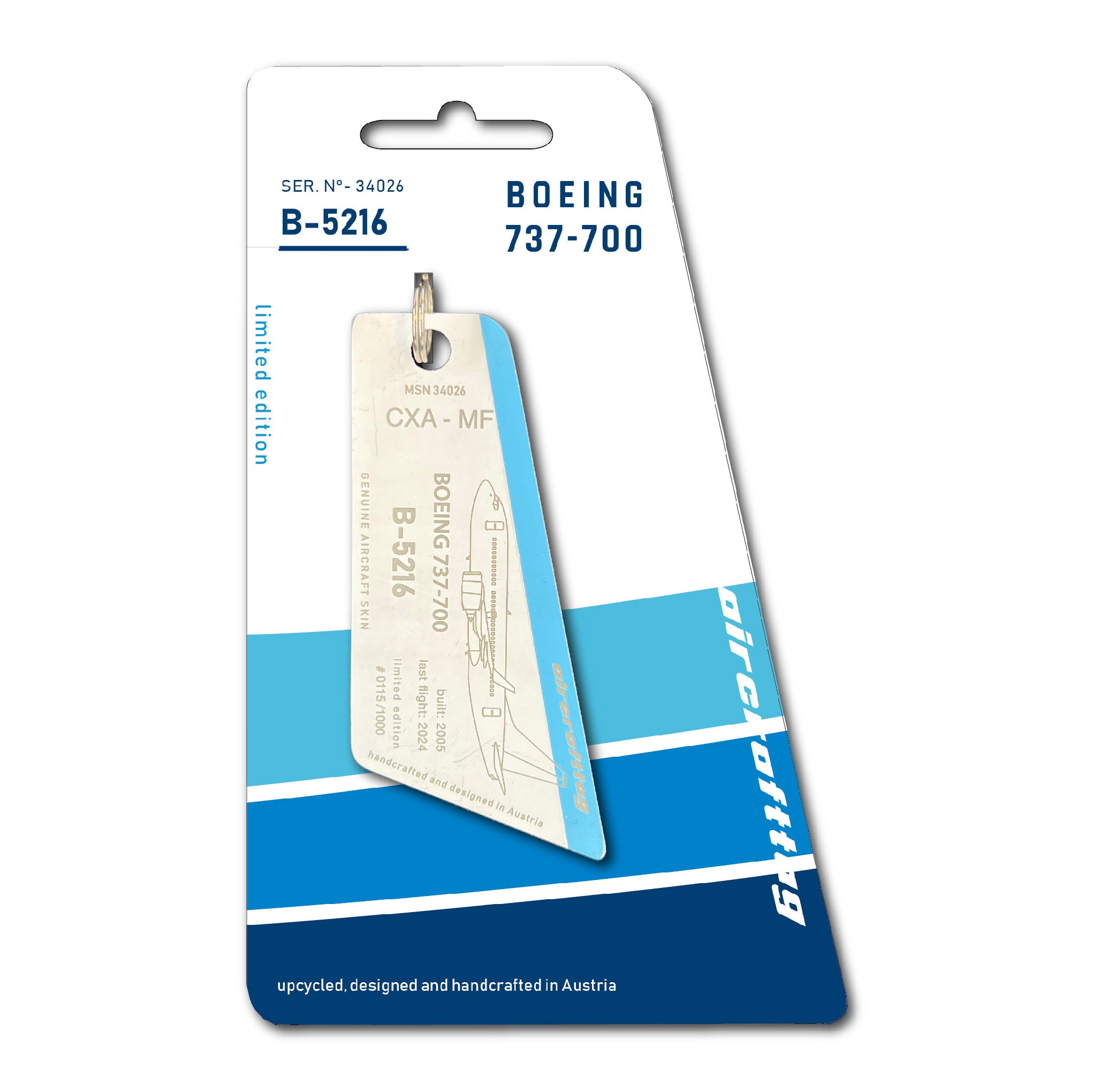Boeing 737-700- Xiamen Air - B-5216 – Aircrafttag