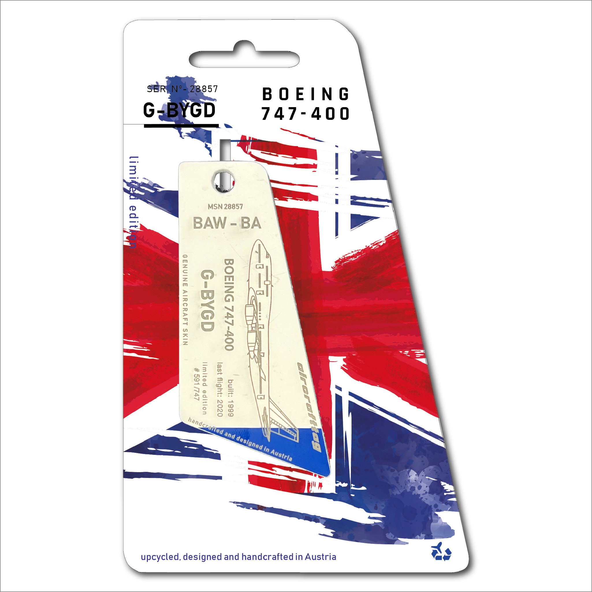 Boeing 747 - British Airways - G-BYGD – Aircrafttag